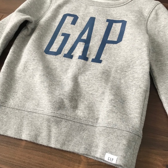 EUC bundle of 2 Gap sweatshirts boys size XS (4/5) - Picture 4 of 9